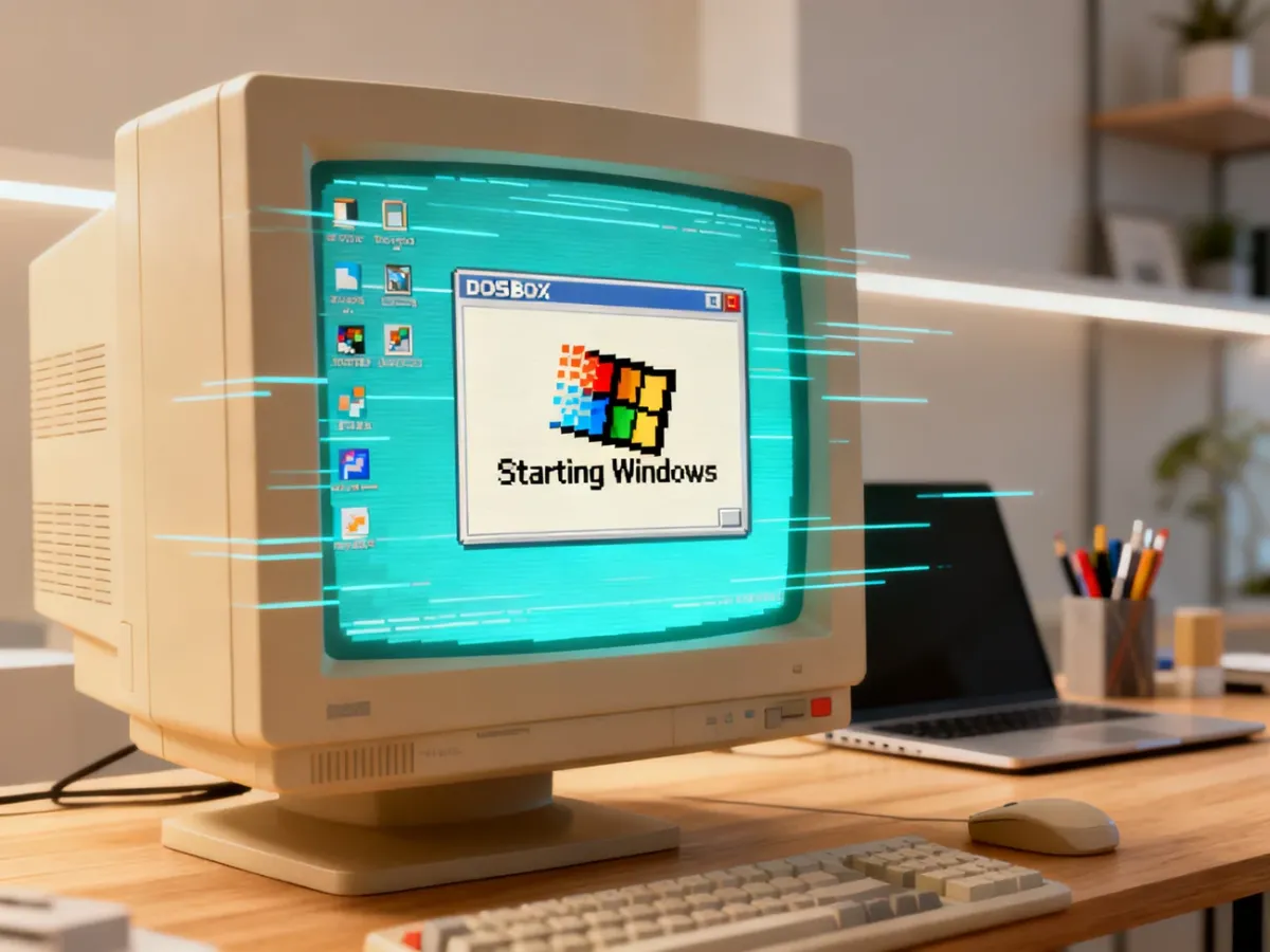 Automatyczne uruchamianie Windows 3.1 po starcie DOSBox