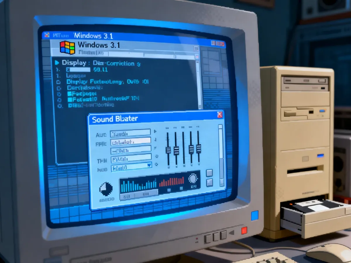 Konfiguracja grafiki i dźwięku w systemie Windows 3.1